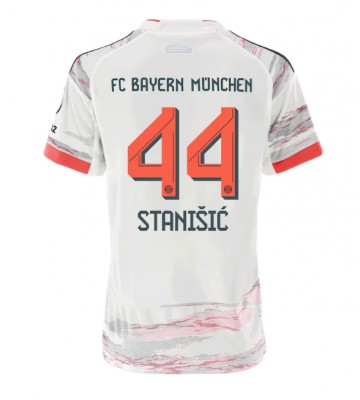 Bayern Munich Josip Stanisic #44 Udebanetrøje Dame 2025-26 Kortærmet